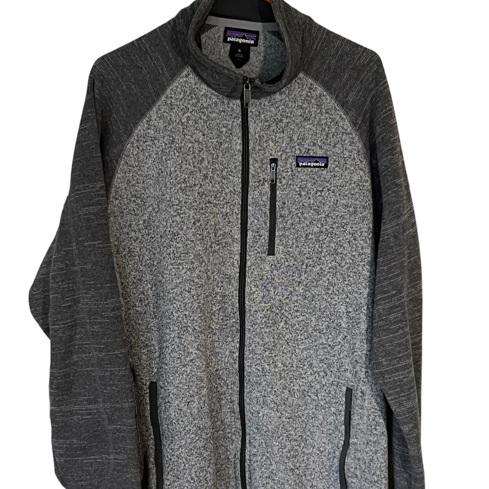 Patagonia Men's Better Sweater Fleece Jacket, Size XL, Gray